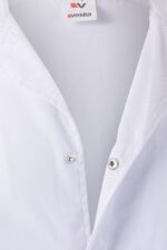 Bata de trabajo con automáticos 259001 Velilla blanco - vista 5