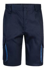 BERMUDA BICOLOR AZUL NAVY/CELESTE VELILLA