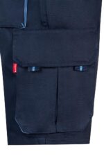 Bermuda bicolor multibolsillos 103007 Velilla azul navy/celeste - vista 5