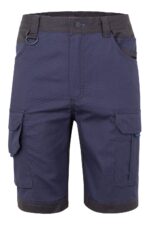 BERMUDA CANVAS STRETCH AZUL NAVY/NEGRO VELILLA