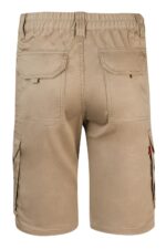 Bermuda stretch multibolsillo 103009S Velilla beige arena - vista 2