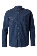 CAMISA DENIM ML HOMBRE DENIM VELILLA