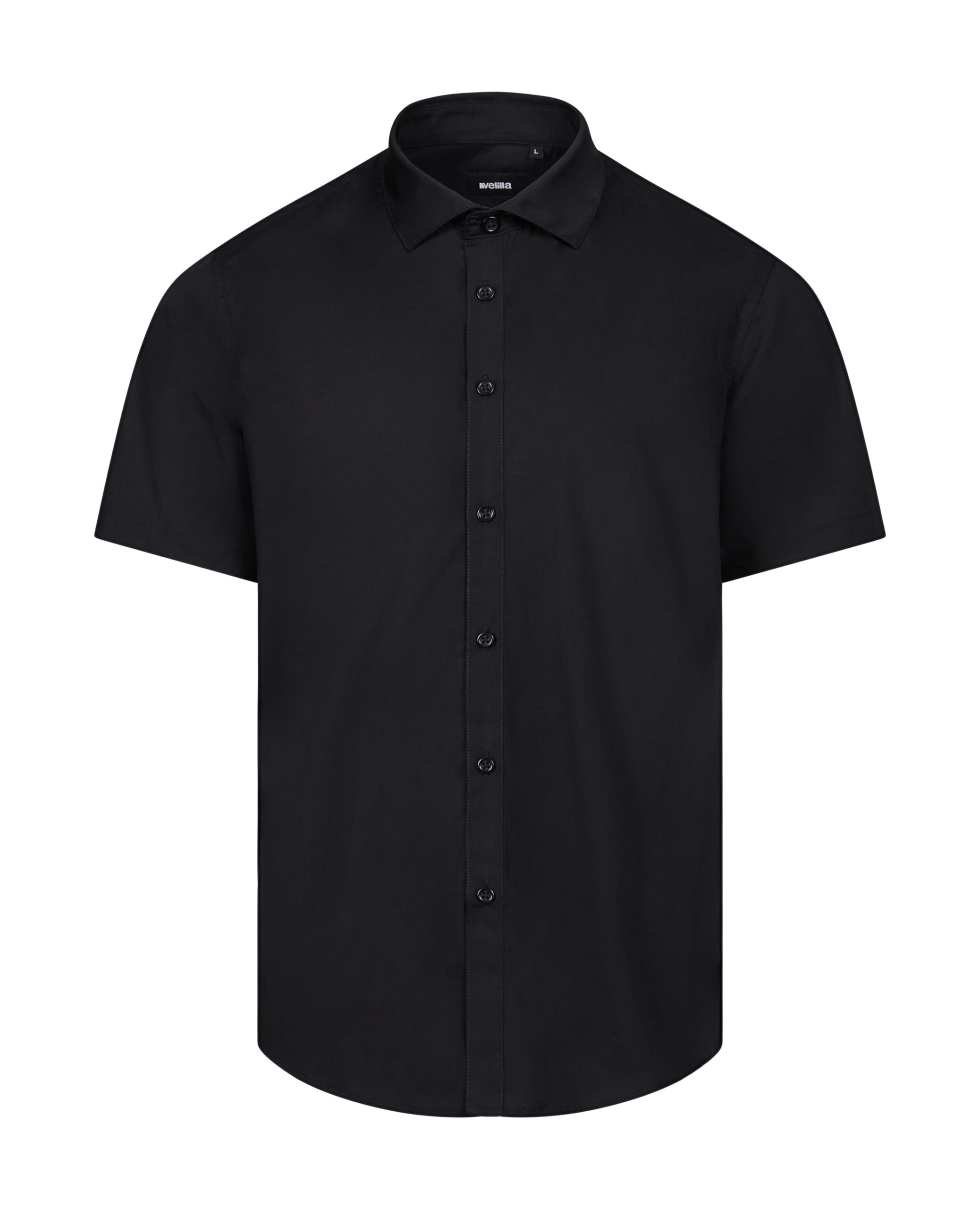 CAMISA MC HOMBRE NEGRO CAMISA MC HOMBRE NEGRO VELILLA