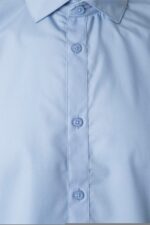 Camisa manga larga hombre 405009 Velilla celeste - vista 5