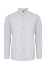 CAMISA ML HOMBRE GRIS HIELO VELILLA