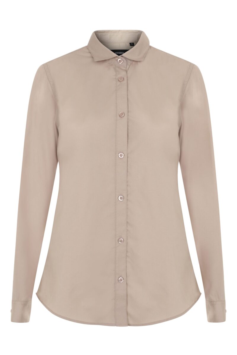 CAMISA ML MUJER BEIGE CLARO VELILLA