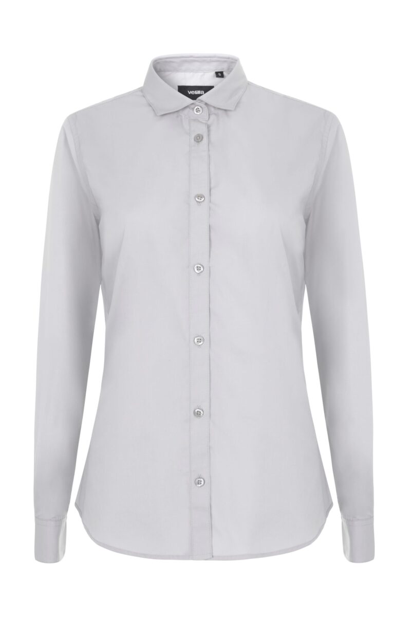 CAMISA ML MUJER GRIS HIELO VELILLA