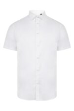 CAMISA STRETCH MC HOMBRE BLANCO VELILLA