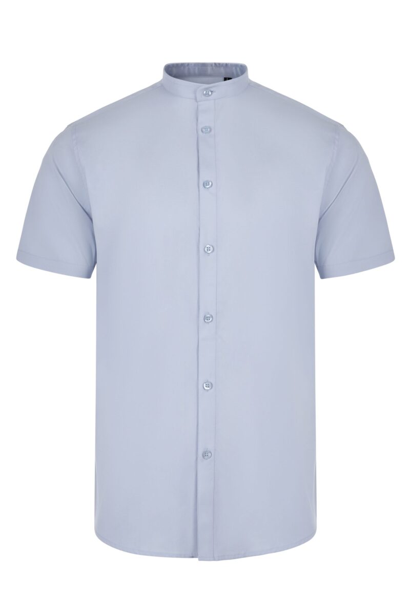 CAMISA STRETCH MC HOMBRE CELESTE VELILLA