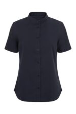 CAMISA STRETCH MC MUJER AZUL NAVY VELILLA