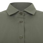 Camisa de mujer manga corta stretch 405018S Velilla - vista 2