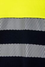 Camiseta algodón alta visibilidad 305509 Velilla azul navy/amarillo flúor - vista 5