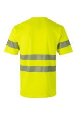 Camiseta algodón alta visibilidad 305508 Velilla amarillo fluor - vista 2