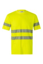 CAMISETA ALGODÓN MC RS AMARILLO FLÚOR VELILLA