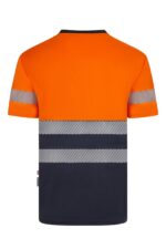 Camiseta bicolor m/c alta visibilidad 305633 Velilla - vista 2