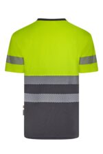 Camiseta bicolor m/c alta visibilidad 305633 Velilla - vista 2