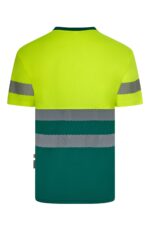 Camiseta bicolor m/c alta visibilidad 305633 Velilla - vista 2