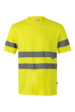 CAMISETA TÉCNICA AV AMARILLO FLÚOR VELILLA