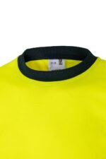 Camiseta alta visibilidad 305506 Velilla azul marino/amarillo flúor - vista 4