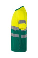 Camiseta alta visibilidad 305506 Velilla verde/amarillo flúor - vista 3