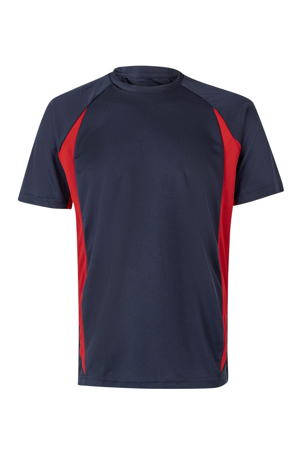 CAMISETA TÉCNICA BICOLOR AZUL NAVY/ROJO CAMISETA TÉCNICA BICOLOR AZUL NAVY/ROJO VELILLA