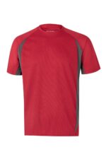 CAMISETA TÉCNICA BICOLOR ROJO/GRIS VELILLA