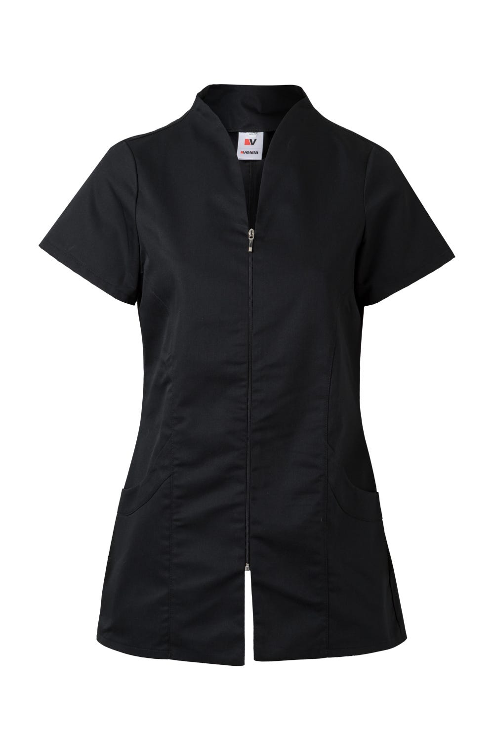 CAMISOLA PIJAMA CREMALLERA NEGRO CAMISOLA PIJAMA CREMALLERA NEGRO VELILLA