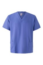 CAMISOLA PIJAMA MICROFIBRA AZUL PERSA VELILLA