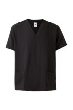 CAMISOLA PIJAMA MICROFIBRA NEGRO VELILLA