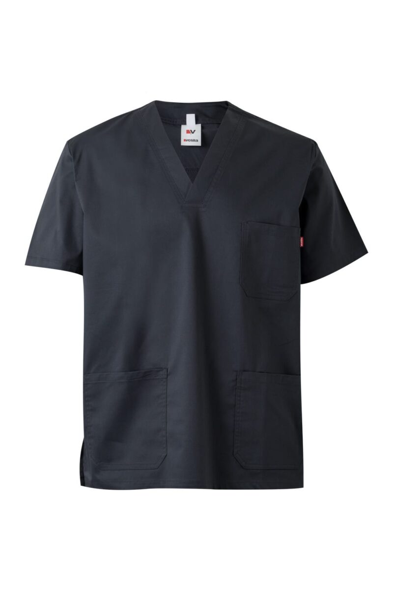 CAMISOLA PIJAMA STRETCH GRIS OSCURO VELILLA