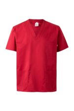 CAMISOLA PIJAMA STRETCH ROJO VELILLA