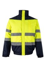 CAZADORA BICOLOR AV AZUL MARINO/AMARILLO FLÚOR VELILLA