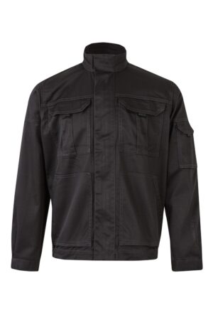 CAZADORA STRETCH NEGRO VELILLA