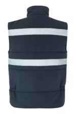 Chaleco acolchado alta visibilidad 205904 Velilla azul navy - vista 2