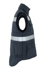 Chaleco acolchado alta visibilidad 205904 Velilla azul navy - vista 3