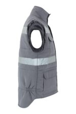 Chaleco acolchado alta visibilidad 205904 Velilla gris - vista 3