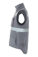Chaleco acolchado alta visibilidad 205904 Velilla gris - vista 4