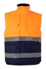 Chaleco acolchado bicolor alta visibilidad 305902 Velilla - vista 2