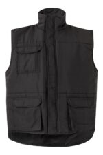 CHALECO ACOLCHADO NEGRO VELILLA
