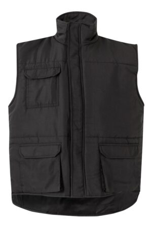CHALECO ACOLCHADO NEGRO VELILLA