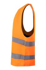 Chaleco alta visibilidad con porta-identificación 305903 Velilla naranja fluor - vista 3