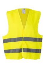 Chaleco alta visibilidad con porta-identificación 305903 Velilla naranja fluor - vista 5