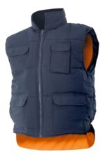 CHALECO REVERSIBLE AV AZUL MARINO/NARANJA FLÚOR VELILLA