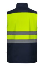 Chaleco soft shell bicolor alta visibilidad 305906 Velilla - vista 2