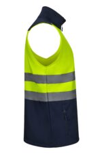 Chaleco soft shell bicolor alta visibilidad 305906 Velilla - vista 2