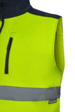 Chaleco soft shell bicolor alta visibilidad 305906 Velilla - vista 2