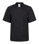 CHAQUETA COCINA MC NEGRO VELILLA