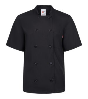 CHAQUETA COCINA MC NEGRO VELILLA