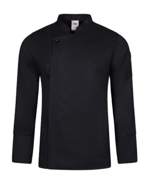 CHAQUETA COCINA ML HOMBRE NEGRO VELILLA