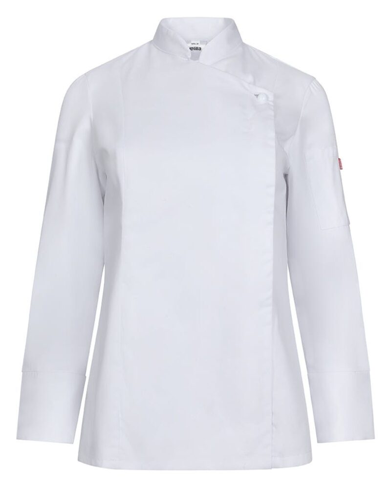 Chaqueta de cocina mujer con cremallera 405203TC Velilla - Imagen 4